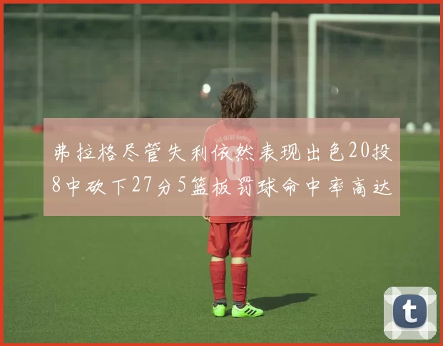 弗拉格尽管失利依然表现出色20投8中砍下27分5篮板罚球命中率高达786