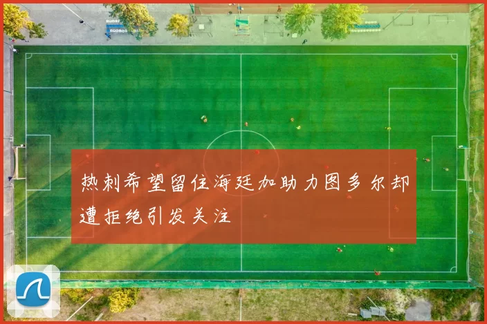 热刺希望留住海廷加助力图多尔却遭拒绝引发关注